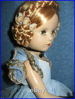 Vintage Madame Alexander Karen Ballerina Doll Composition 18in Lqqk