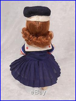 Vintage Madame Alexander Kins 1955 #576 Wendy's First Sailor Dress Complete