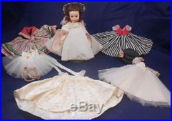 Vintage Madame Alexander Kins Lot of Long Dresses and Guardian Angel Doll
