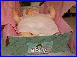 Vintage Madame Alexander Kitten Baby Doll 1961 Clean 20 Body New Crier Orig Box
