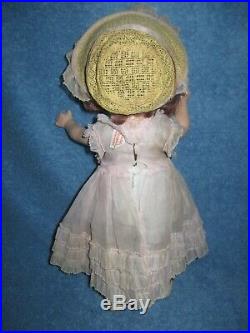 Vintage Madame Alexander Little Colonel Betty Doll All Original Composition 13in