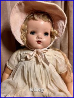 Vintage Madame Alexander Little Genius Doll 22 WithTagged Outfit