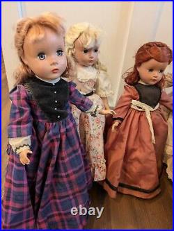 Vintage Madame Alexander Little Women Doll Lot Of 5 Louisa May Alcott 1948