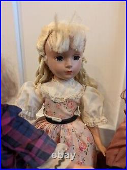 Vintage Madame Alexander Little Women Doll Lot Of 5 Louisa May Alcott 1948