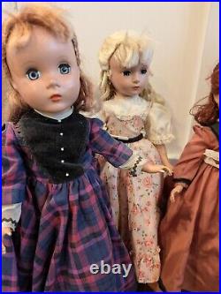 Vintage Madame Alexander Little Women Doll Lot Of 5 Louisa May Alcott 1948