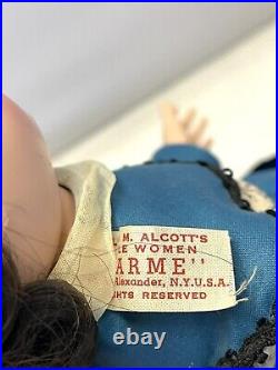 Vintage Madame Alexander Little Women Doll Marme 14 Tall