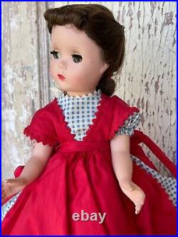 Vintage Madame Alexander Little Women JOE Doll 50's Hard Plastic 14