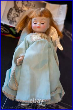 Vintage Madame Alexander Maggie Angel #618-1961 With Original Brochure! Mint