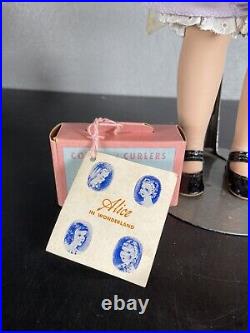 Vintage Madame Alexander Maggie Face Alice in Wonderland Doll 14 In With Curls