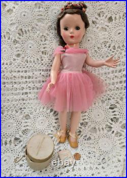 Vintage Madame Alexander Margot ballerina original with tag award hatbox