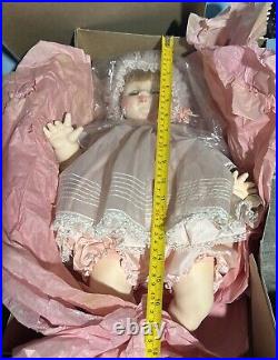 Vintage Madame Alexander Mary Mine #6450 Baby Doll Working Cry Box blonde