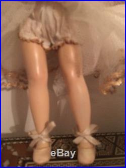 Vintage Madame Alexander Nina Ballerina Doll, hard plastic, 14 1950s