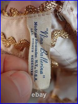 Vintage Madame Alexander Nina Ballerina HP Doll 17 with Hang Tag