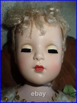 Vintage Madame Alexander Nina Ballerina HP Doll 17 with Hang Tag