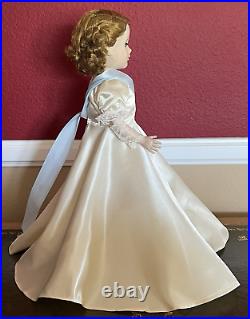 Vintage Madame Alexander Queen Elizabeth Doll Margaret Face Hard Plastic 17.5