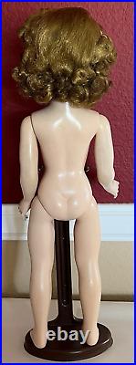 Vintage Madame Alexander Queen Elizabeth Doll Margaret Face Hard Plastic 17.5