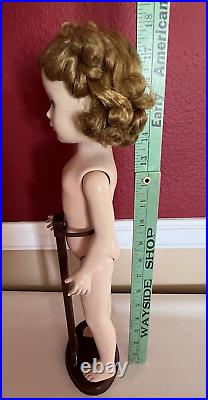 Vintage Madame Alexander Queen Elizabeth Doll Margaret Face Hard Plastic 17.5