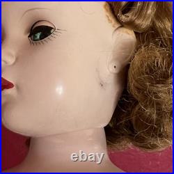 Vintage Madame Alexander Queen Elizabeth Doll Margaret Face Hard Plastic 17.5