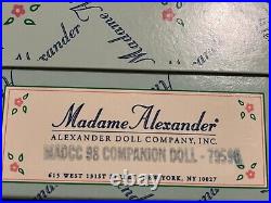 Vintage Madame Alexander Signed Wrist Tag by Margaret O'BrienLE MIB doll