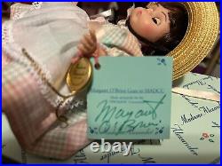 Vintage Madame Alexander Signed Wrist Tag by Margaret O'BrienLE MIB doll