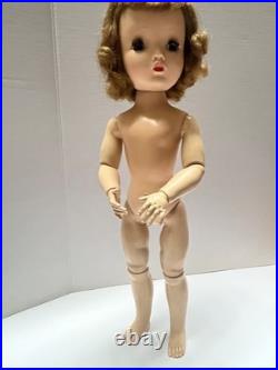 Vintage Madame Alexander Sweet Violet 18 Fully Jointed Walker Doll 1954