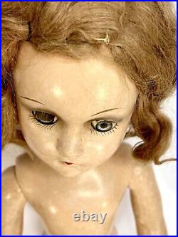 Vintage Madame Alexander Wendy Ann JULIET Doll 1930s Composition Blue Eyes RARE