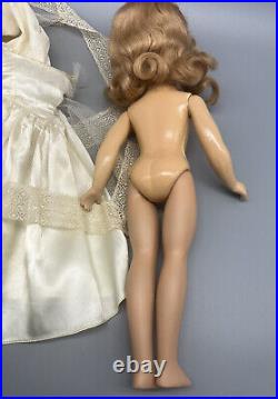 Vintage Madame Alexander Wendy Bride Doll Composition Doll Wendy 14 IN Wedding