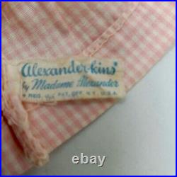Vintage Madame Alexander-kin Wendy Dressed for Afternoon Tea 1957 orig Lovely