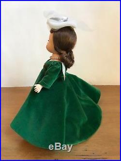Vintage Madame Alexander-kins Doll 1956 Rare HTF Melanie Green Velvet