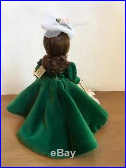 Vintage Madame Alexander-kins Doll 1956 Rare HTF Melanie Green Velvet