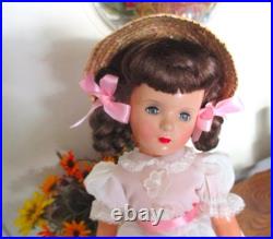 Vintage Margaret OBrien Composition Doll 18 Lovely with Stand