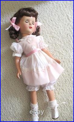 Vintage Margaret OBrien Composition Doll 18 Lovely with Stand