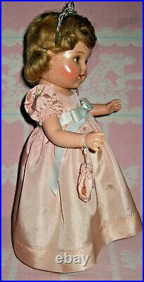 Vintage Marked 17 Madame Alexander Princess Elizabeth Composition Doll Original