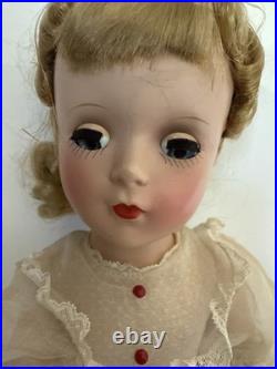 Vintage Rare Madame Alexander 14 Hard Plastic Little Women Amy