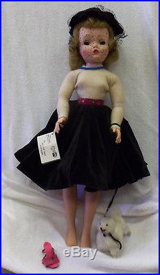 Vintage Rare Madame Alexander 1955 Cissy Doll With Dog 20 Original Tag