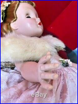 Vintage VERY RARE Binnie Walker Doll 24 Madame Alexander with original hairnet