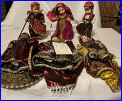 Vintage madame alexander dolls Nativity Scene