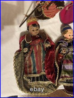 Vintage madame alexander dolls Nativity Scene
