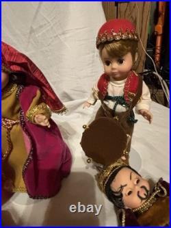 Vintage madame alexander dolls Nativity Scene