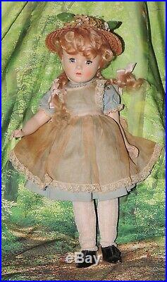 Vtg 1950's Madame Alexander McGuffey 14 Hard Plastic Doll/Tagged BabyMcGuffey