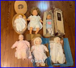 Vtg 1950's Madame Alexander Victoria Doll Lot X 3 Gotz Weichbaby Famosa Noble 6