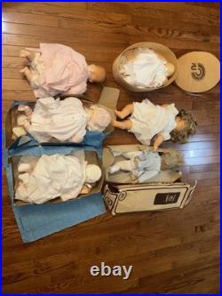 Vtg 1950's Madame Alexander Victoria Doll Lot X 3 Gotz Weichbaby Famosa Noble 6