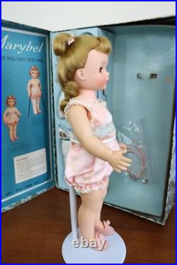 Vtg 1959 Alexander MARYBEL Doll That Gets Well Orig Case & Access Brown eyes