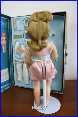 Vtg 1959 Alexander MARYBEL Doll That Gets Well Orig Case & Access Brown eyes