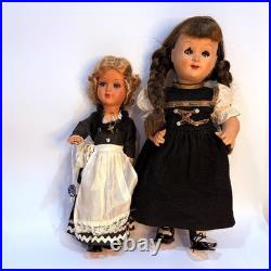 Vtg 22pc Doll Bundle Effanbee Madame Alexander Horsman Gura PMA Storybook