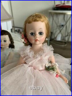 Vtg Madame Alexander Cissette Doll Ballerina Gown Bride Blonde Brown Wendy Lot