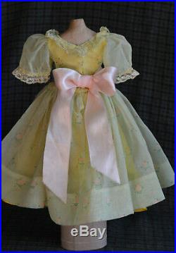 Vtg Madame Alexander Cissy 20 Doll Dress Rare #2121, with Original Slip, 1957