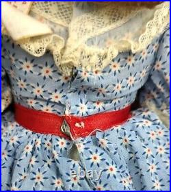 Vtg Madame Alexander Early Beth Doll Little Women 14 1949 Sleep Eyes