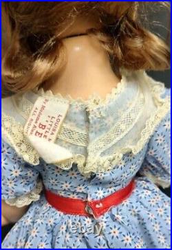 Vtg Madame Alexander Early Beth Doll Little Women 14 1949 Sleep Eyes