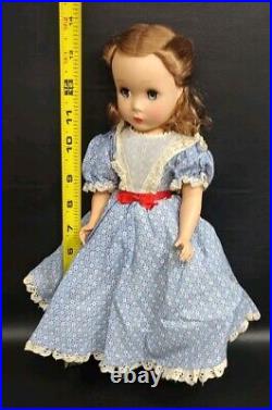 Vtg Madame Alexander Early Beth Doll Little Women 14 1949 Sleep Eyes